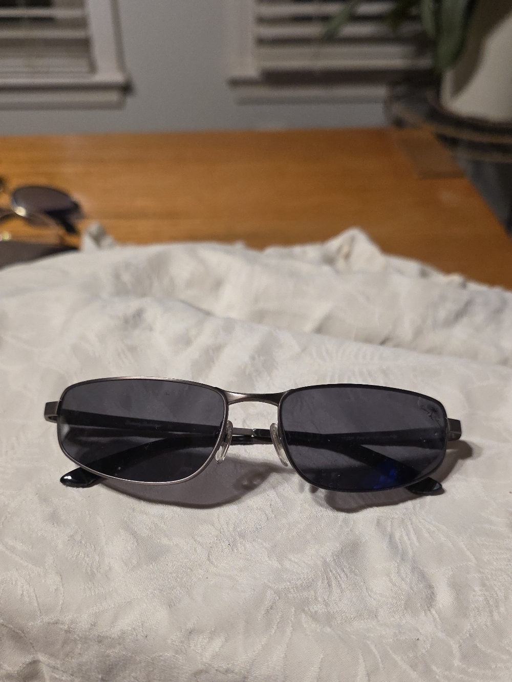 Tommy Bahama Mens Pewter Sunglasses